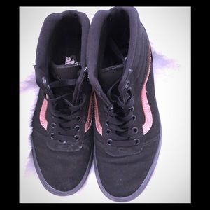 vans black rose gold